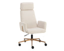 Chacha Cream Office Chair Kalev by Matho Sun