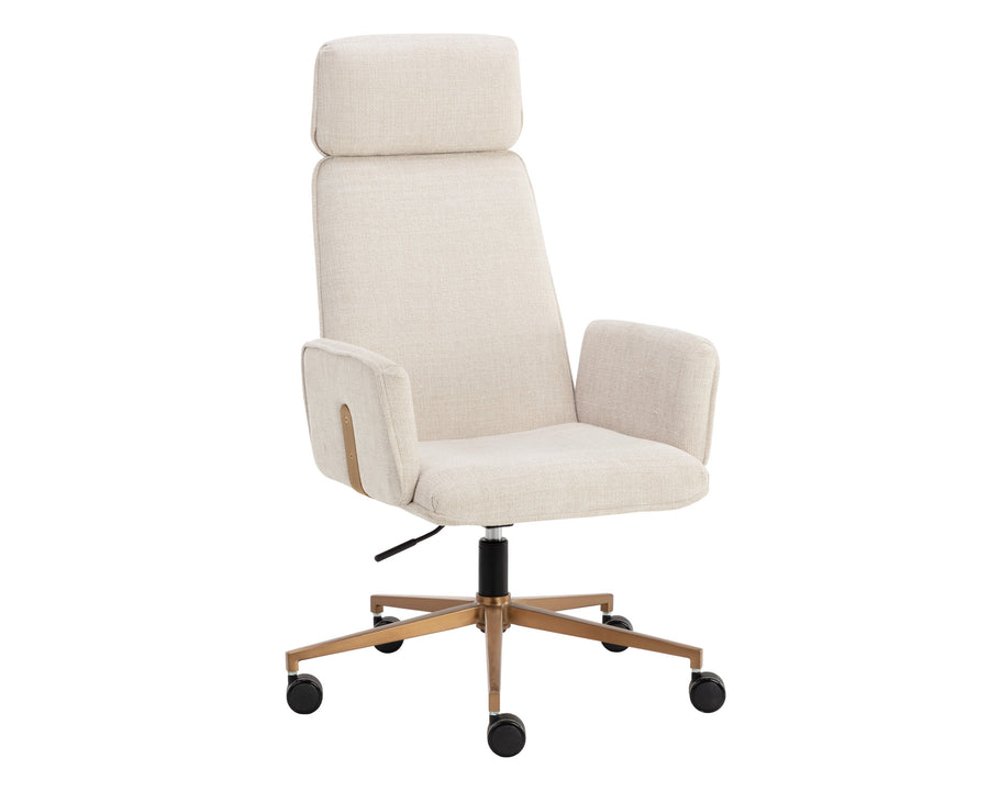Chacha Cream Office Chair Kalev by Matho Sun