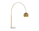 Brass Floor Lamp Vern by Matho Sun, view 3