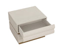 Cream Nightstand Subira by Matho Sun, view 5