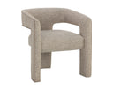 Rhapsody Sand Dining Armchair Krasner by Matho Sun