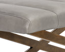 Bravo Metal Bench Kammi by Matho Sun, view 4