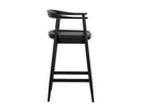 Black Counter Stool Jeremy by Matho Sun, view 3