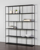 Extra Large Black Bookcase Eiffel by Matho Sun, view 3