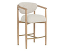 Light Oak Monument Oatmeal Counter Stool Sigrid by Matho Sun