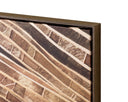 40" X 60" Deep Brown Floater Frame Nature Turning Point I by Matho Sun, view 2