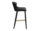 Bravo Black Barstool Evora by Matho Sun, view 3