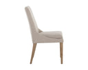 Effie Flax Dining Chairs set of 2 Rosine by Matho Sun, view 3