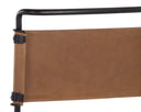 Cognac Leather Counter Stool Corrigan by Matho Sun, view 7