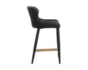 Bravo Black Counter Stool Evora by Matho Sun, view 3