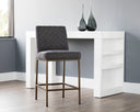 Dark Grey Counter Stool Leighland by Matho Sun, view 4