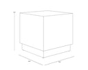 Albans Side Table by Matho Sun, view 7
