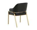 Cantina Black Dining Armchair Malachi by Matho Sun, view 4