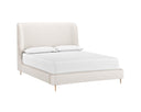 Queen Bergen Taupe Bed Tierra by Matho Sun