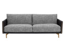 Nash Zebra / Coal Black Sofa Ashi by Matho Sun, view 2