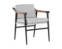 Vault Fog Dining Armchair Meadow by Matho Sun, view 2