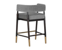 Antonio Charcoal Counter Stool Callem by Matho Sun, view 3