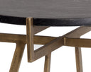 Black Marble End Table Anak by Matho Sun, view 4