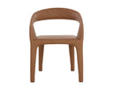Milliken Cognac Dining Armchair Atika by Matho Sun, view 2