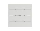 Square White Bar Table Merano by Matho Sun, view 3