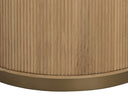 Rustic Oak Table Kalla Side by Matho Sun, view 5