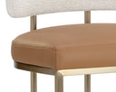 Napa Cognac / Rhea Light Barley Counter Stool Larissa by Matho Sun, view 5