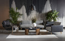 Nash Zebra / Coal Black Armchair Ashi by Matho Sun, view 8