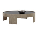Large Ash Grey Coffee Table Brunetto by Matho Sun, view 2