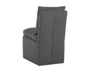 Effie Smoke Dining Chair Glenrose Wheeled by Matho Sun, view 3