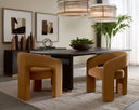 Meg Gold Dining Armchair Isidore by Matho Sun, view 6