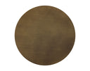Marble Look Antique Brass Coffee Table Diaz by Matho Sun, view 3