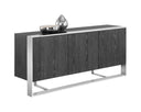 Stainless Steel Grey Sideboard Dalton by Matho Sun