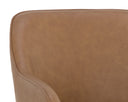 Milliken Cognac Dining Armchair Malachi by Matho Sun, view 6