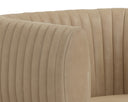 Sahara Sand Leather Lounge Chair Tryor by Matho Sun, view 6