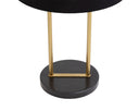 Black Marble Matte Black Table Lamp Kezna by Matho Sun, view 3