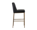 Coal Black Barstool Leighland by Matho Sun, view 2
