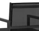Black Barstool Merano by Matho Sun, view 7