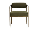 Copenhagen Olive Dining Armchair Ajani by Matho Sun, view 2