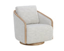 Merino Cotton Lounge Chair Tasia Swivel by Matho Sun, view 2