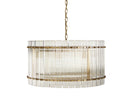 Small Brass Clear Chandelier Kore by Matho Sun, view 2