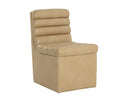 Copley Latte Dining Chair Norm Wheeled by Matho Sun