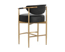 Bravo Black Counter Stool Heloise by Matho Sun, view 4