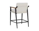 Heather Ivory Tweed Counter Stool Meadow by Matho Sun, view 4