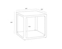Smoke Grey Table Doncaster Side by Matho Sun, view 4