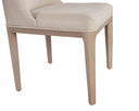 Light Oak Mainz Cream Dining Chair Elisa by Matho Sun, view 7