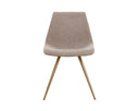 Antique Bronze Belfast Oyster Shell / Porpoise Dining Chair Lipa by Matho Sun, view 2