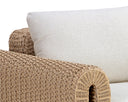 Natural Louis Cream Armchair Tibi by Matho Sun, view 8