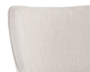 Beige Linen Office Chair Franklin by Matho Sun, view 7
