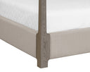 King Zenith Taupe Grey Bed Danette Canopy by Matho Sun, view 2