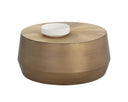 Small Antique Gold Coffee Table Creed by Matho Sun